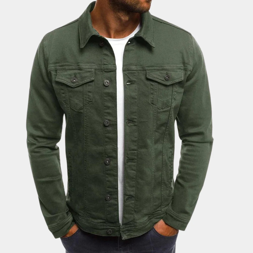 Giacca casual in denim da uomo: lo stile intramontabile incontra il comfort quotidiano