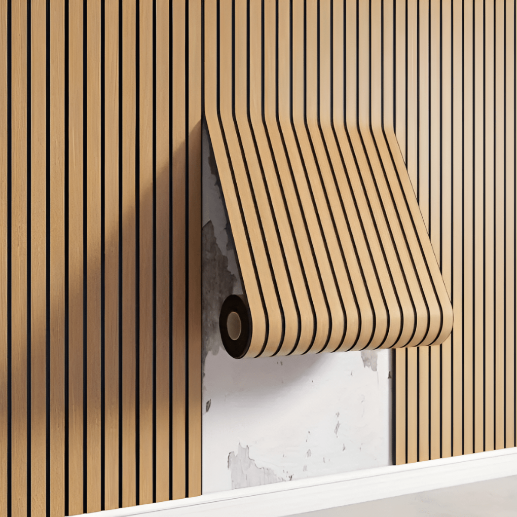 Pannelli Murali in Legno Autoadesivi 3D