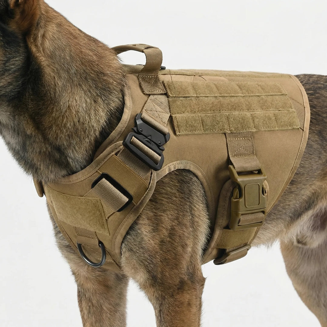 Canivex - Pettorina tattica regolabile anti-trazione per cani