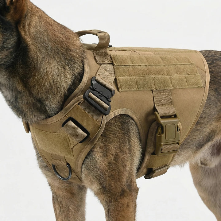 Canivex - Pettorina tattica regolabile anti-trazione per cani