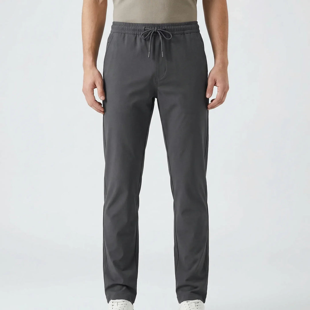Casuro - Pantaloni chino slim dritti per tutti i giorni