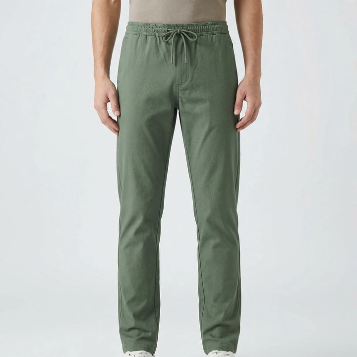 Casuro - Pantaloni chino slim dritti per tutti i giorni