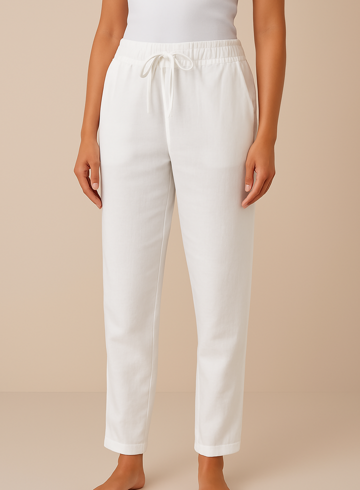Pantaloni in misto lino: eleganza disinvolta per ogni occasione