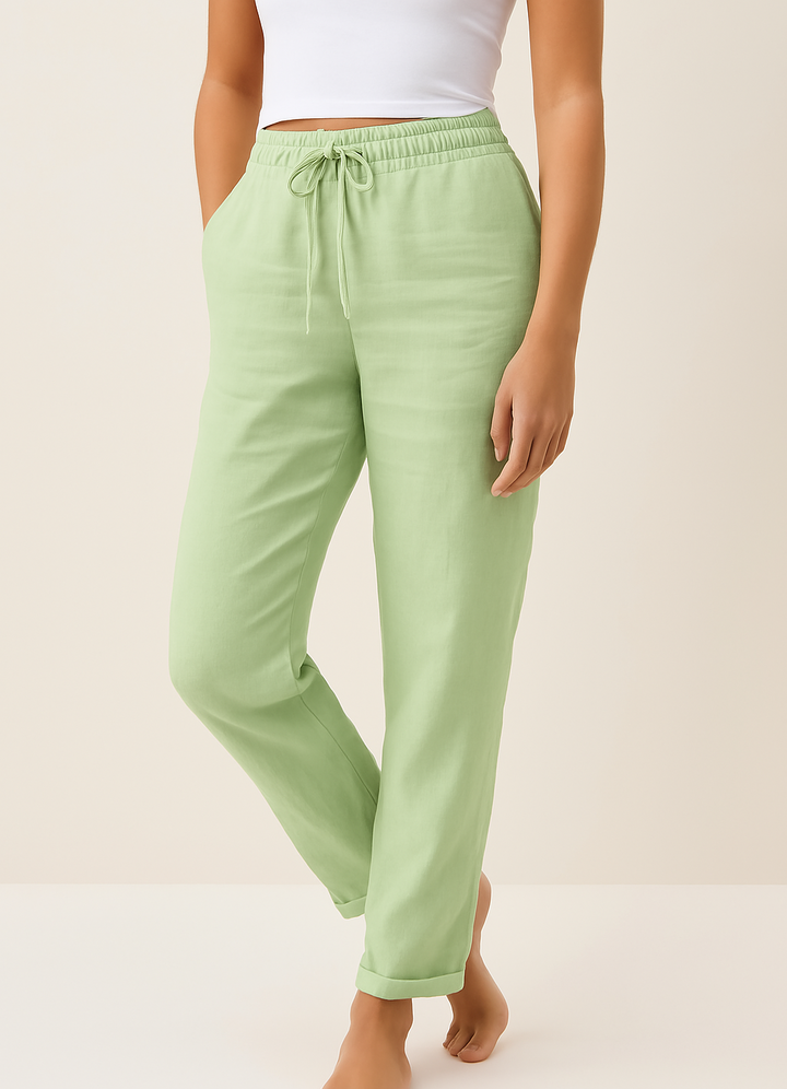 Linnea - Pantaloni in Lino per Donna