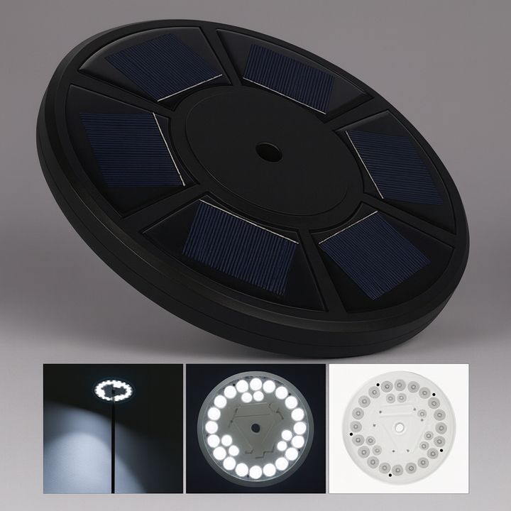 Luz solar para pennone