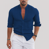 Camisa casual ligera y transpirable con botones