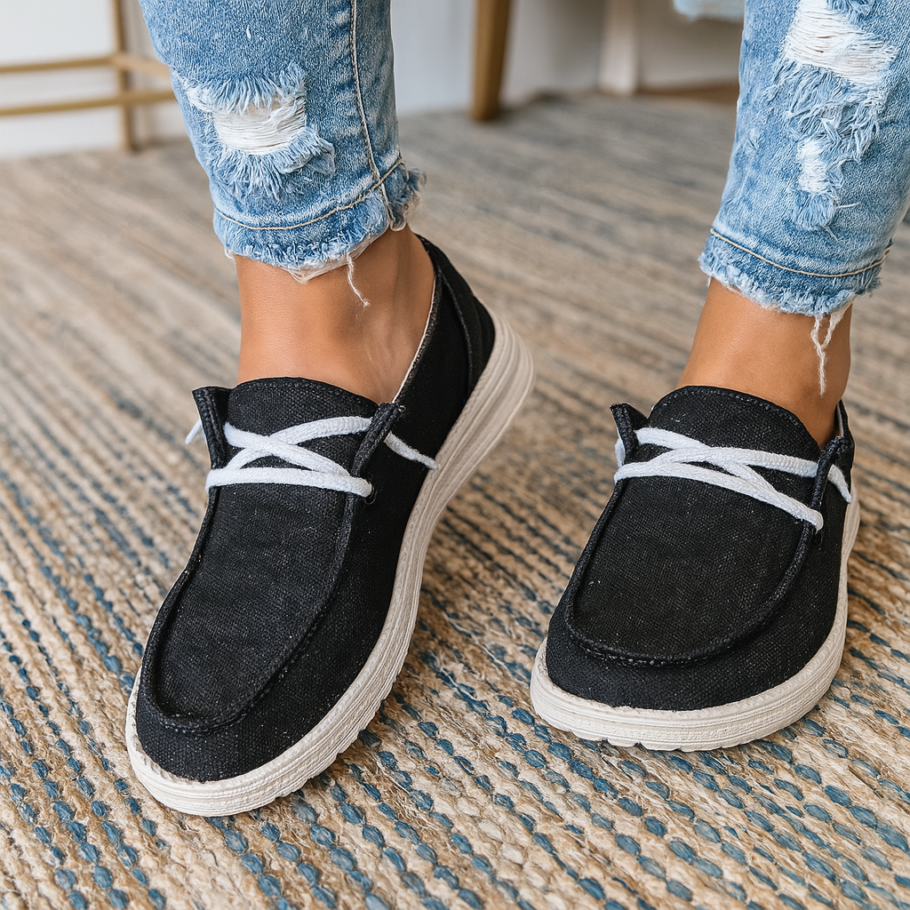 Zapatos de cordones para mujer