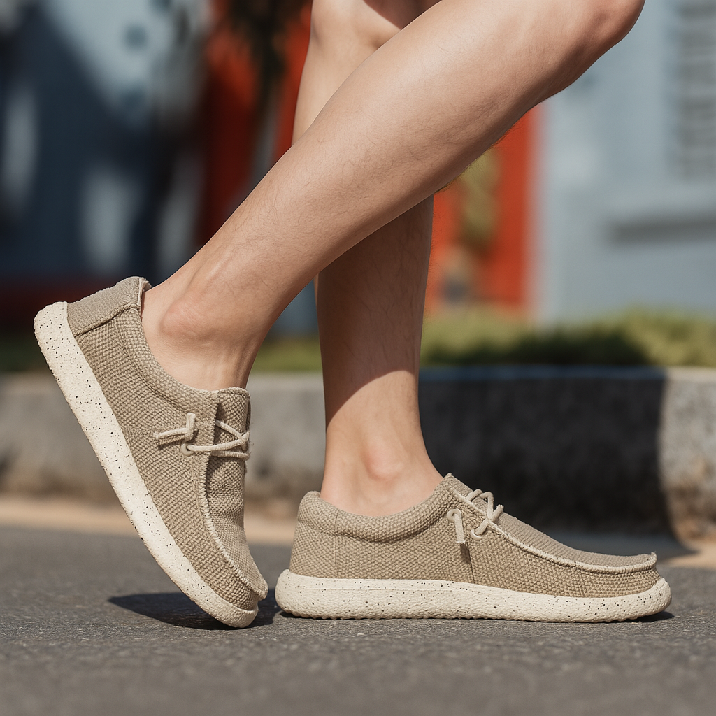 Zapatos cómodos slip-on ligeros para hombre