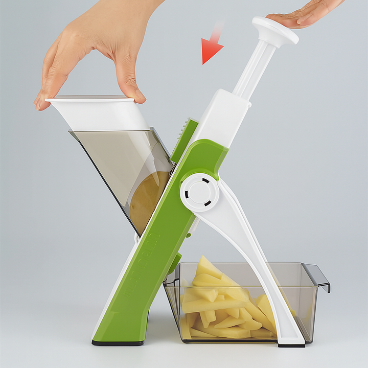Vegetable Slicer and Grater in Stainless Steel