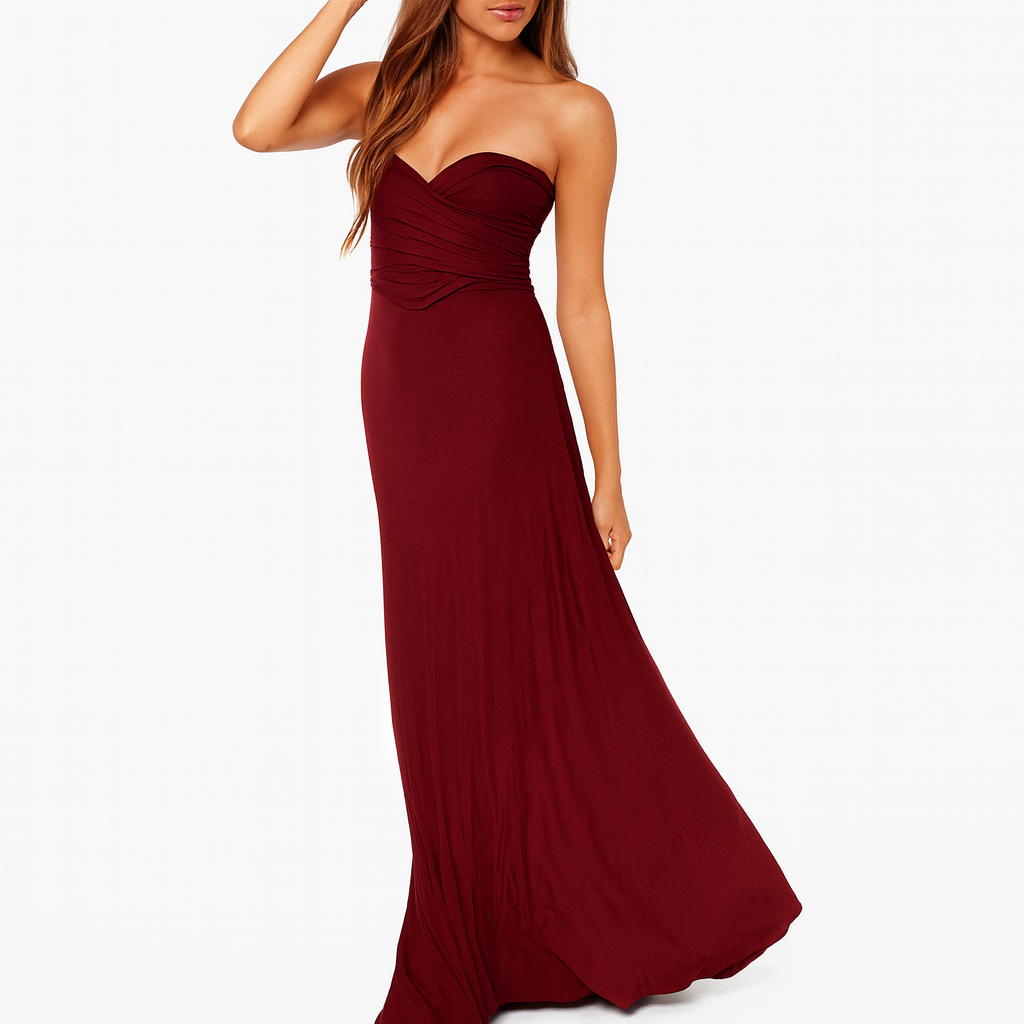 Women's versatile wrap dress