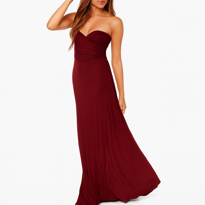 Women's versatile wrap dress