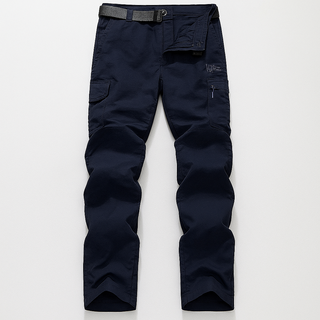 Lightweight quick-drying men's work trousers