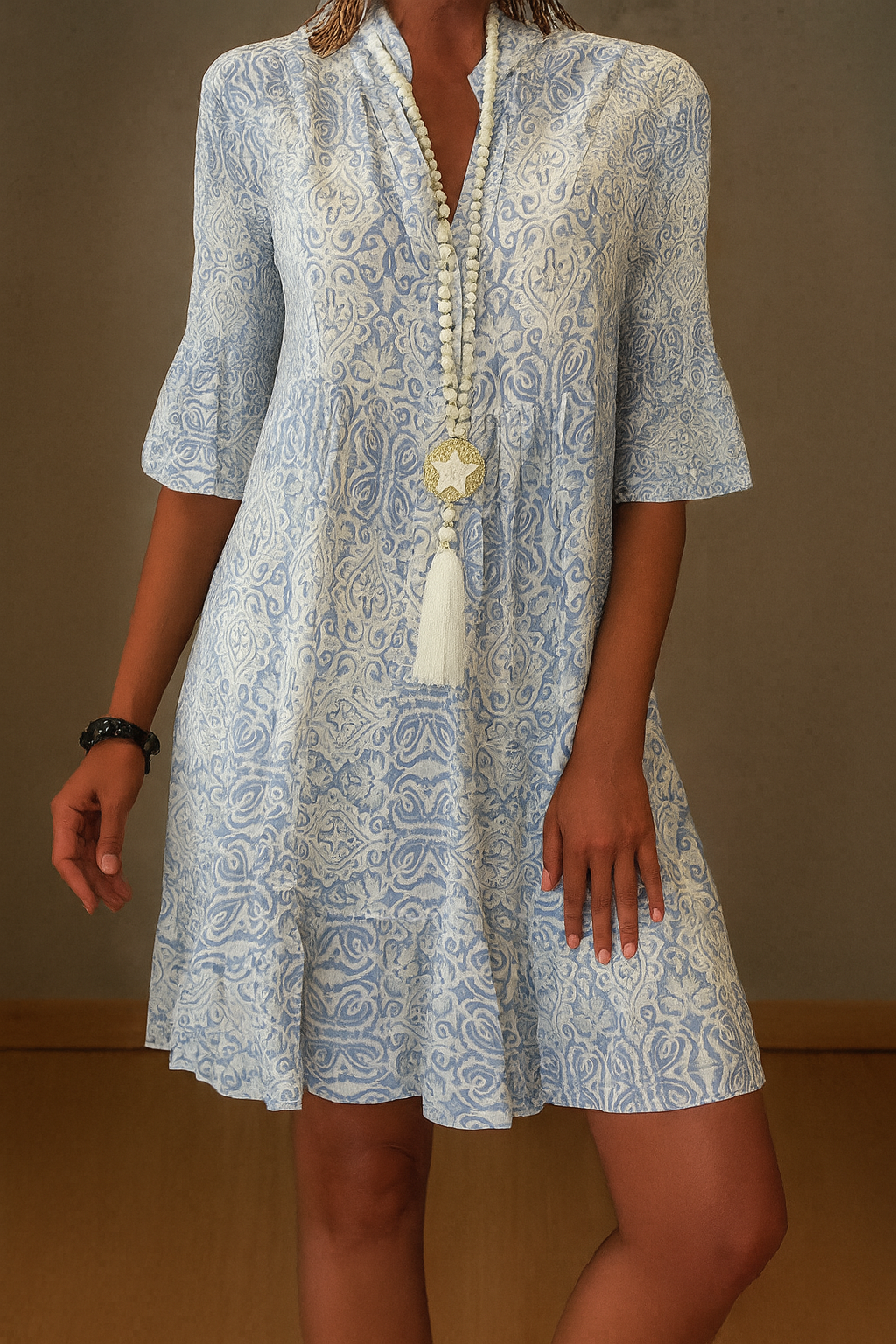 Feel Free midi dress in flowing summer style