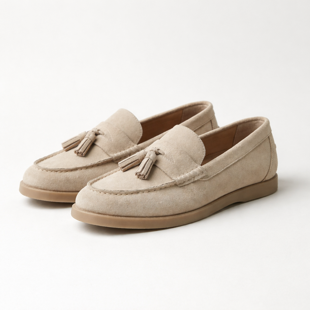 Mocassino Slip-On con Pendente per Uomini