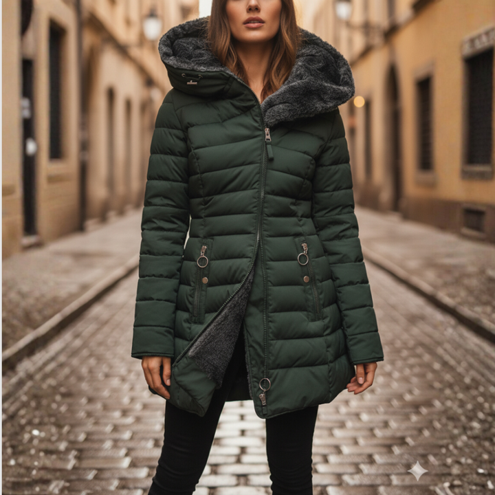 Women's Winter Jacket with Hood