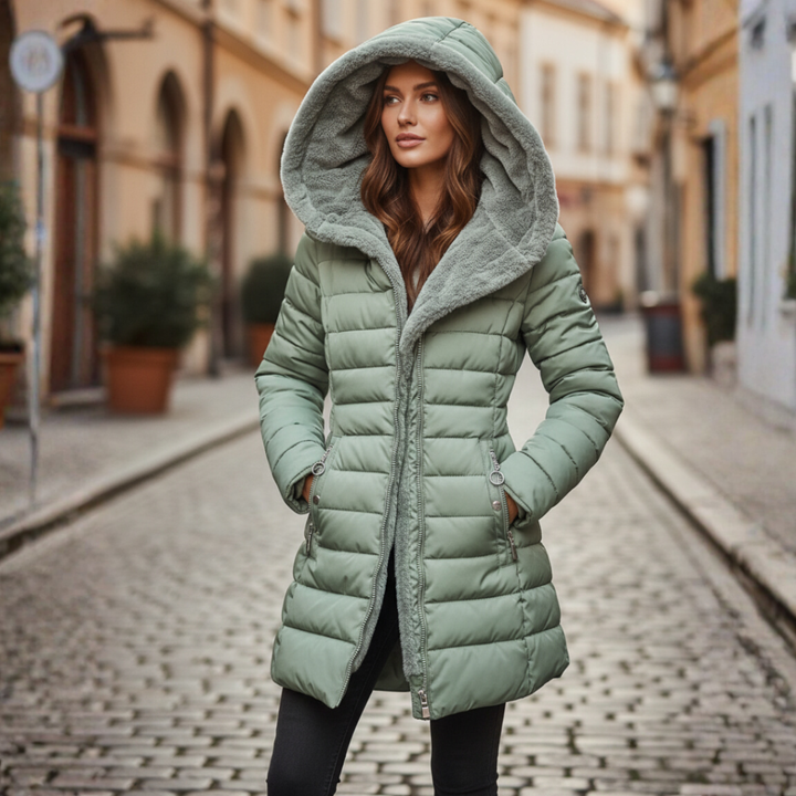 Women's Winter Jacket with Hood