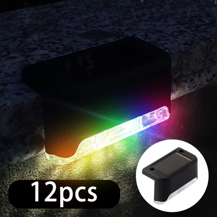 Luci solari per esterni per terrazze e recinzioni