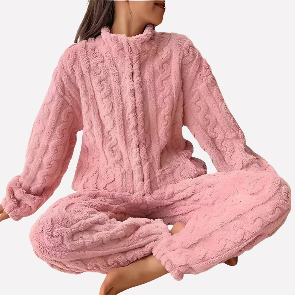 Set di Pigiama in Pile da Donna