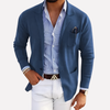 Blazer de punto para hombre