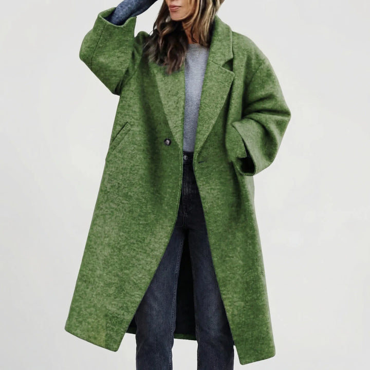 Chromacoat - Cappotto lungo a quadri color block