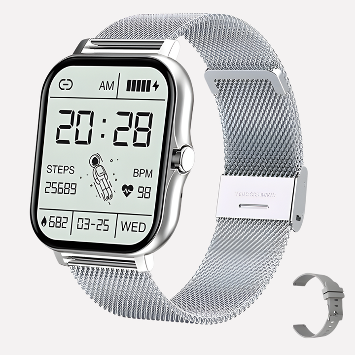 Wristwatch with satellite navigation and fall detection for daily safety