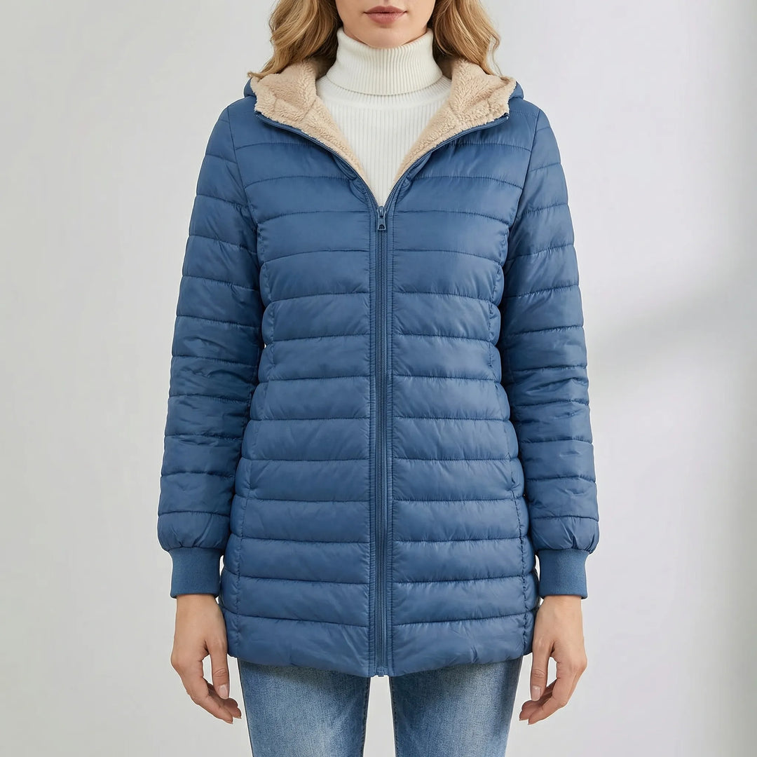 Covrella - Giacca invernale casual imbottita e trapuntata