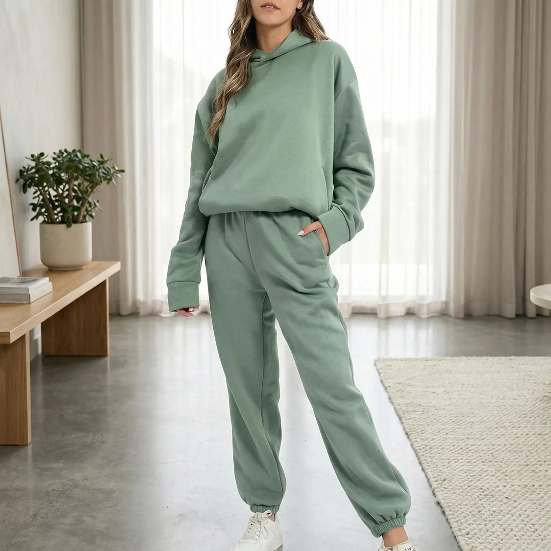 Cozlynx - Completo composto da felpa con cappuccio e pantaloni da jogging