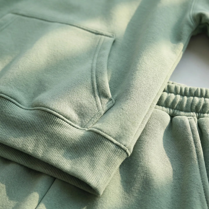 Cozlynx - Completo composto da felpa con cappuccio e pantaloni da jogging