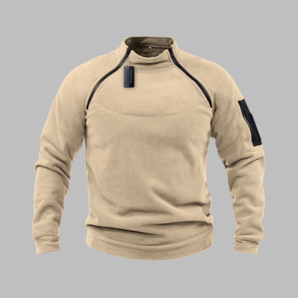 Men's windproof fleece sweater