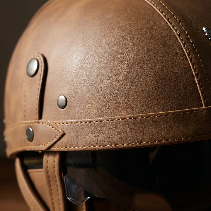 Cruisvik - Casco vintage a metà omologato DOT