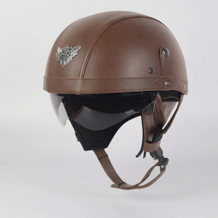 Cruisvik - Casco vintage a metà omologato DOT