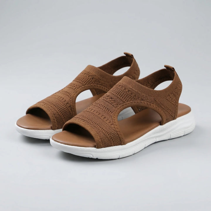 Cushway - Sandalo sportivo slip-on con ammortizzazione ortopedica