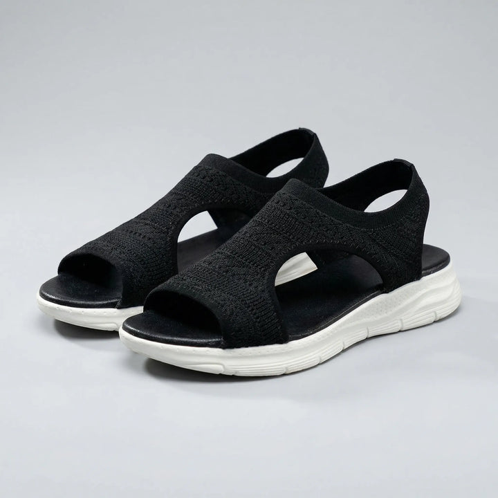 Cushway - Sandalo sportivo slip-on con ammortizzazione ortopedica