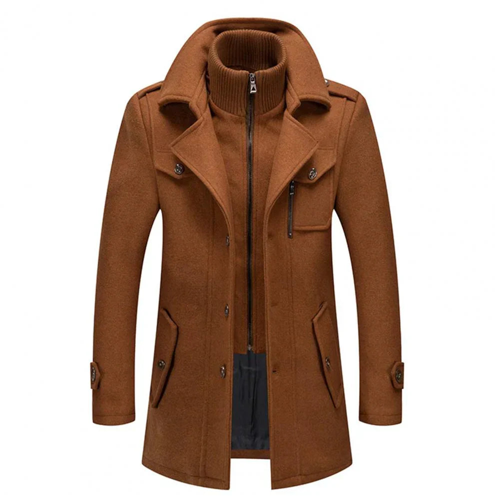 Cappotto invernale da uomo a due pezzi: calore e stile in un unico capo