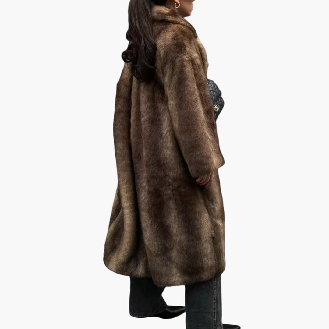 Cappotto da Donna con Collo Alto – Strato Esterno Quotidiano