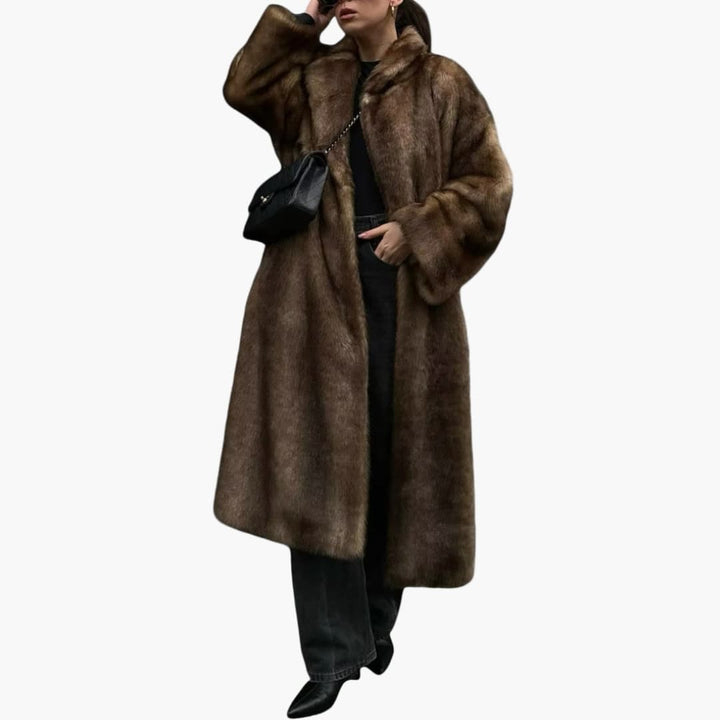 Cappotto da Donna con Collo Alto – Strato Esterno Quotidiano