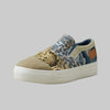 Mocassino Slip-On in Denim Patchwork per Donne