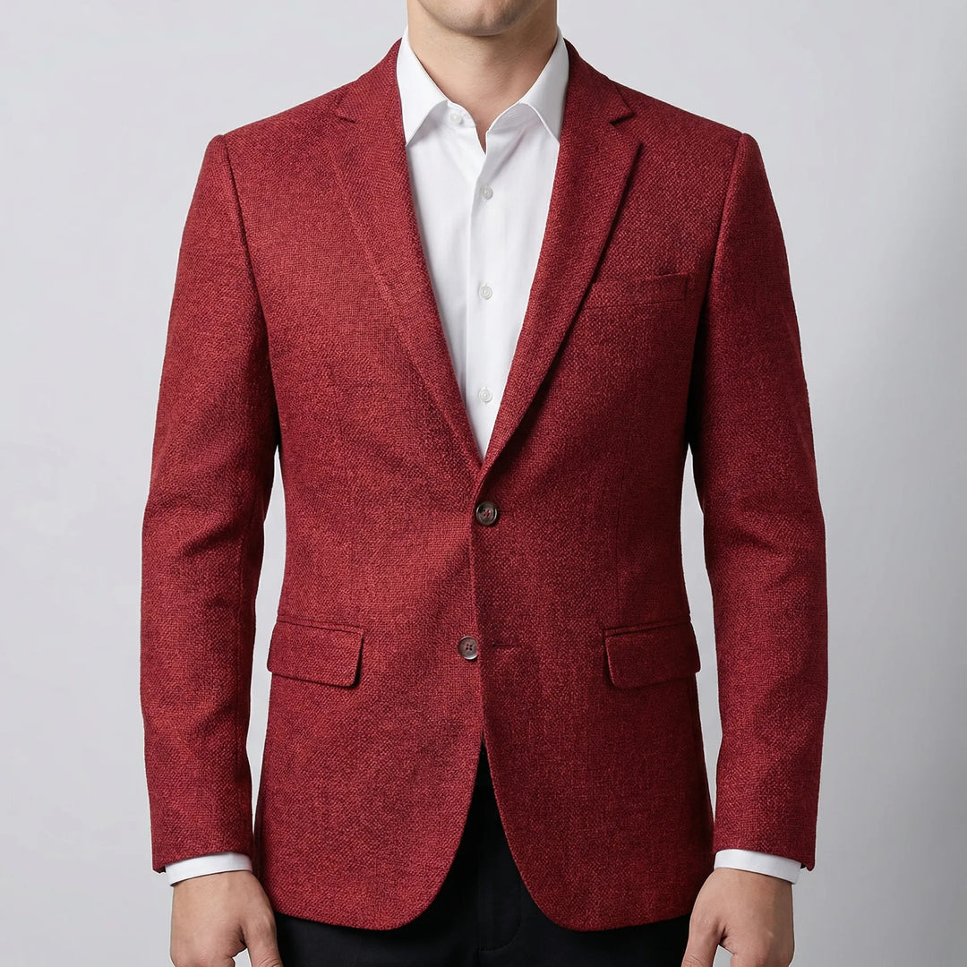 Dressoro - Blazer monopetto con revers a tacca