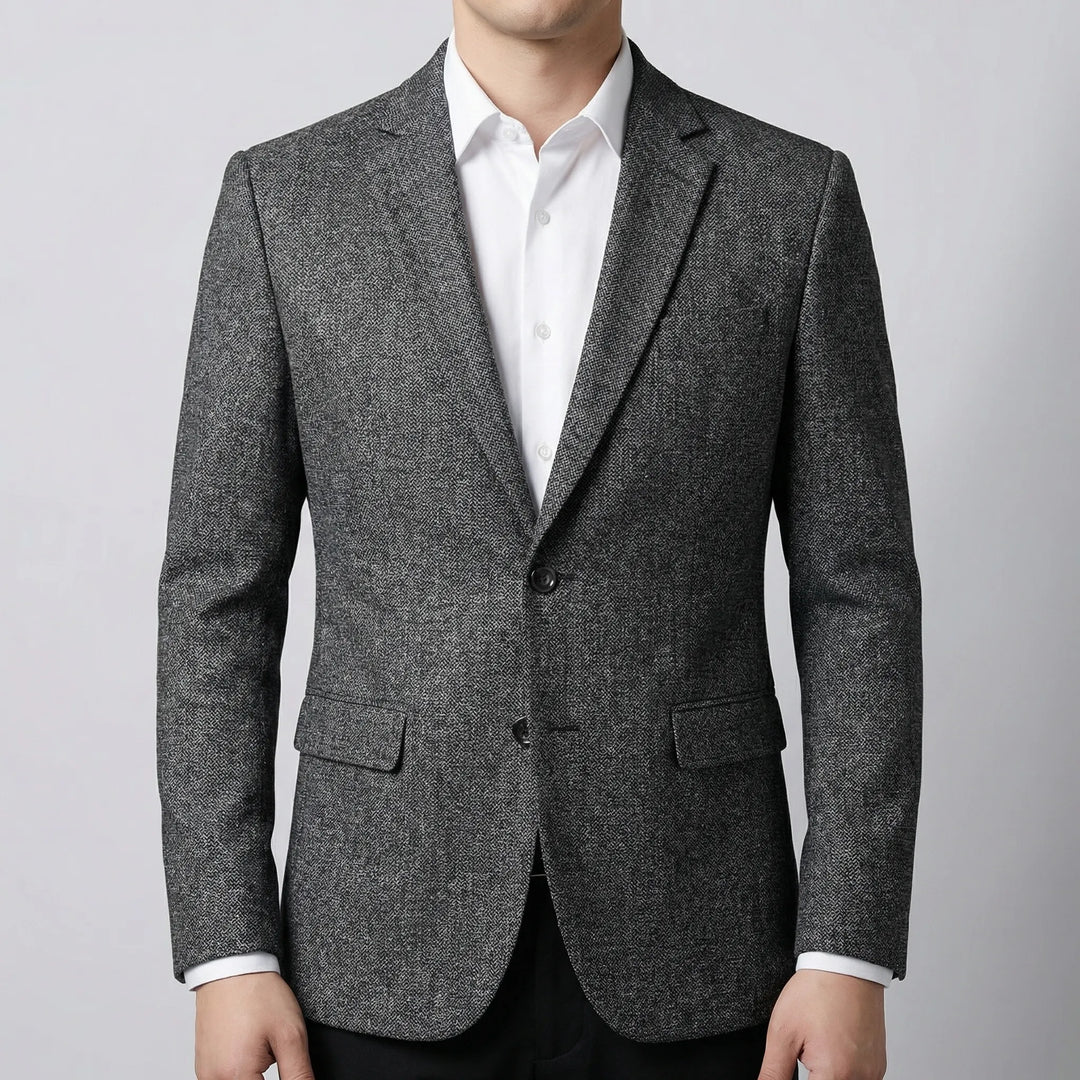 Dressoro - Blazer monopetto con revers a tacca
