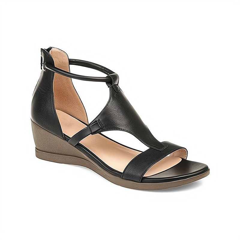 Sandalias romanas de moda para mujer Eleganza senza sforzo
