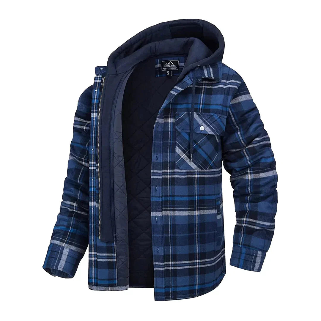 Enzo – Checkered Jacket for Men with Timeless Elegance