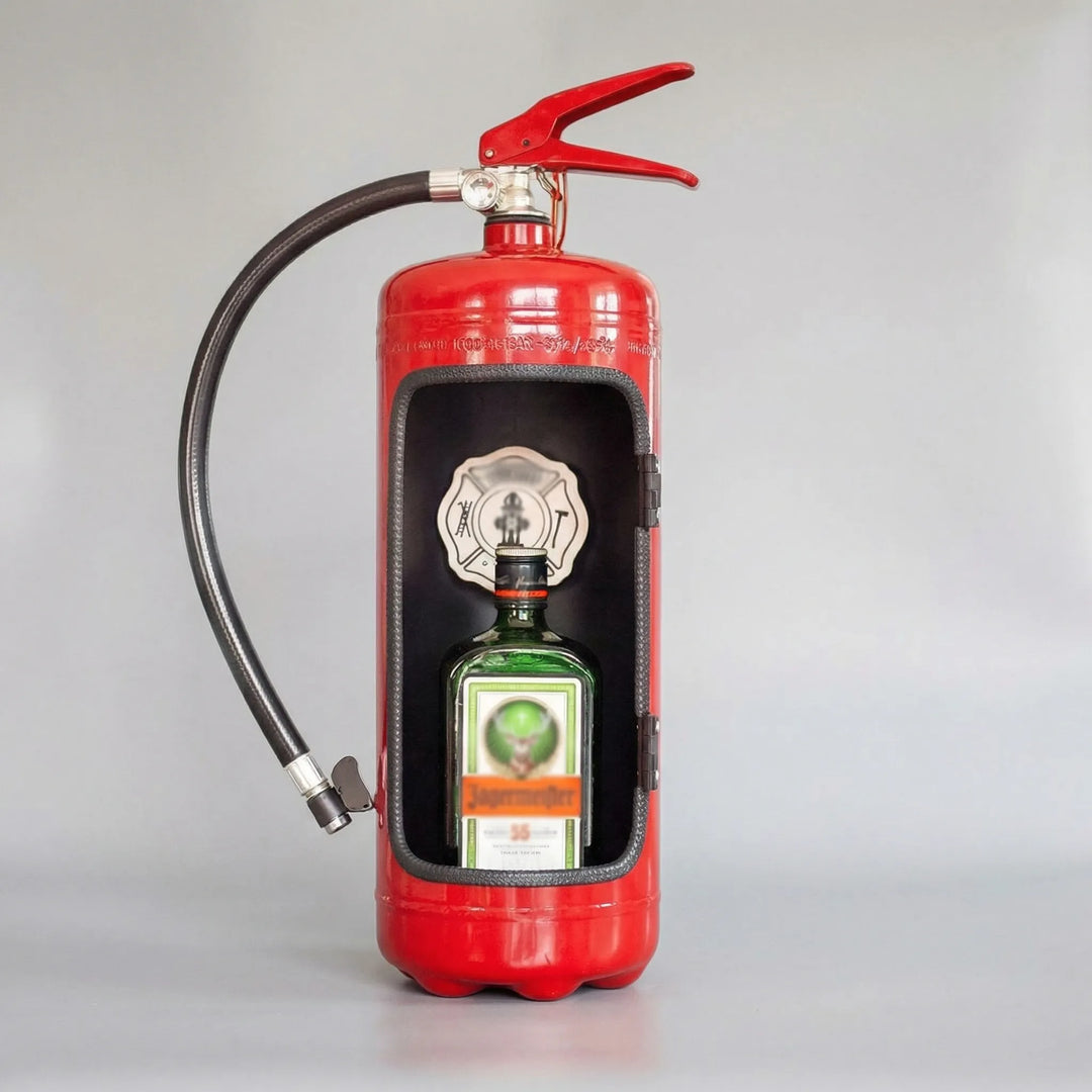 Flamebar - Replica di estintore per minibar nascosto