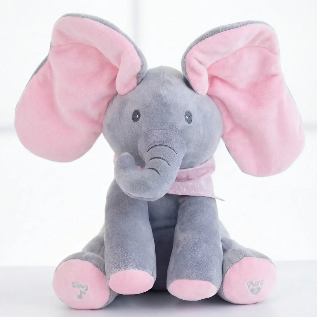 Flappito - Peluche a forma di elefante con le orecchie che si muovono