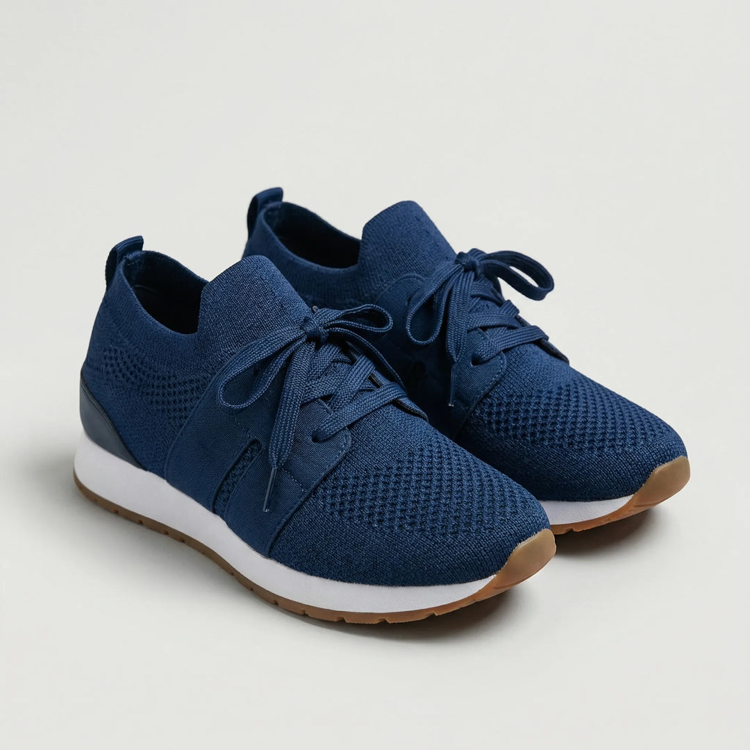 Fluxera - Sneaker casual con tomaia in mesh e allacciatura