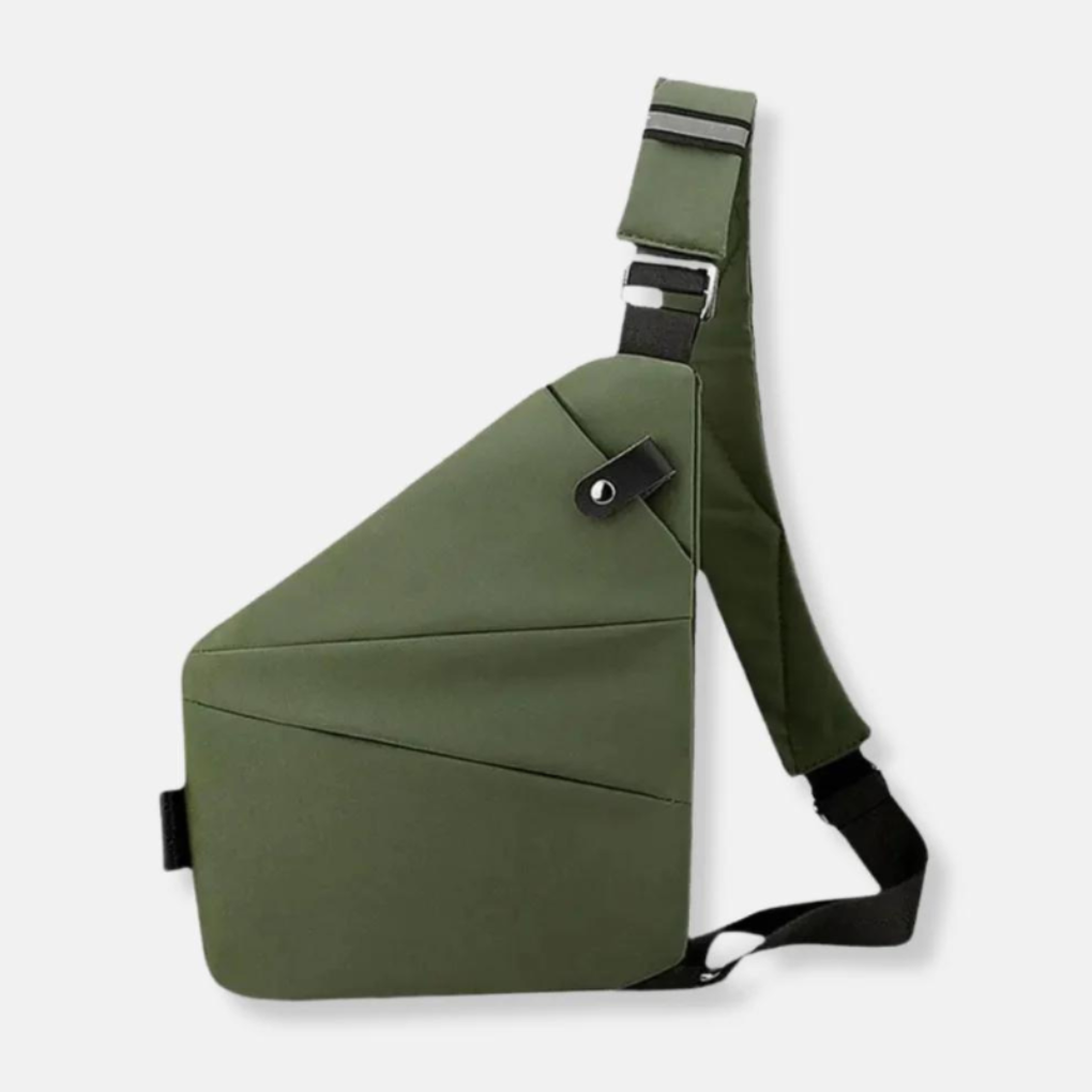 Anti-theft shoulder travel bag