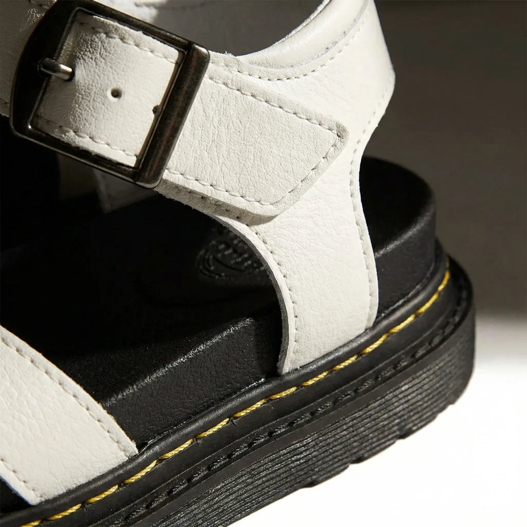 Gladrix - Sandalo gladiatore con plateau e punta aperta