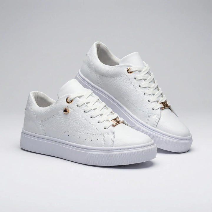 Glemsol - Sneaker stringata con plateau in rilievo