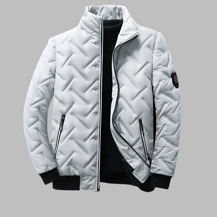 Giacca Windbreaker a Zip Completa da Uomo