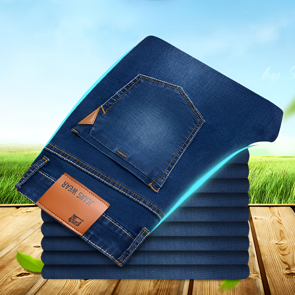 Jeans a gamba dritta da uomo