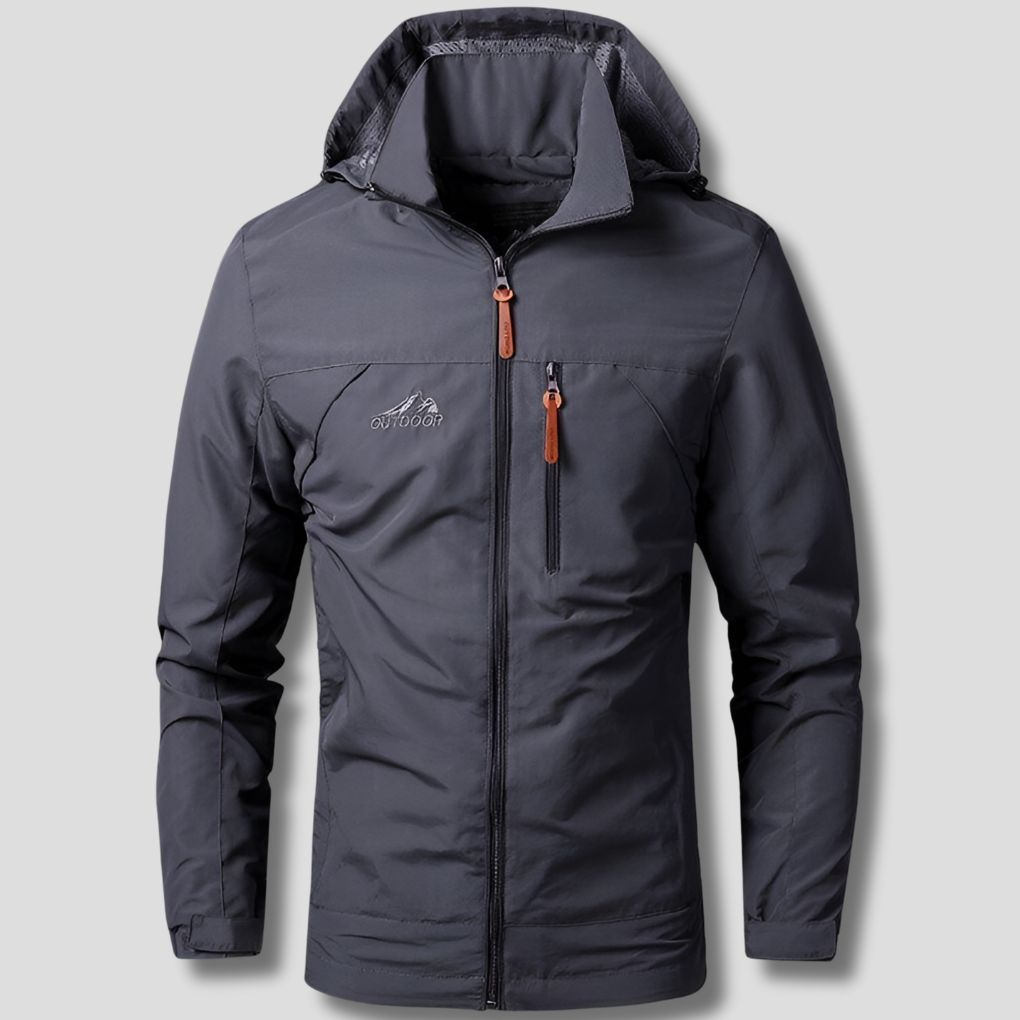 Chaqueta de hombre impermeable y antiviento